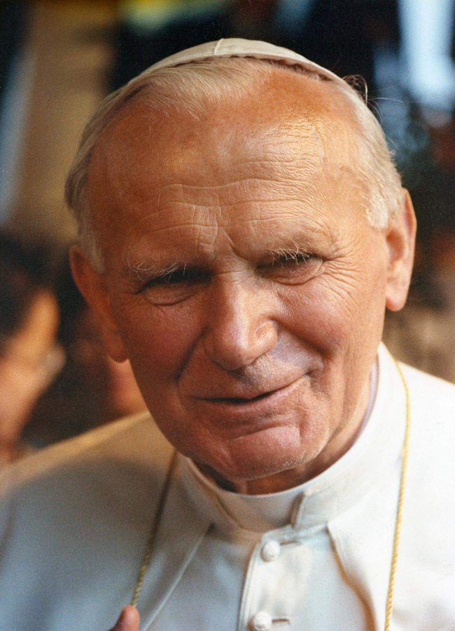 Sachinettiyil's tweet photo. Happy Feast of Pope John Paul II, the Polish Pope who fought strongly against Communism. https://t.co/3qLAcsRTMf