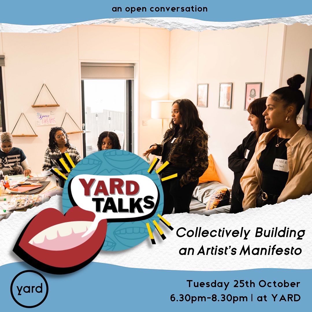 yardarthouse's tweet photo. IT’S A FULL #FREEYARD 🙌🏾! This week we’ve got a TRIPLE Artist Kitchen 🎨, collective manifesto making at YARD Talks🖋(thanks @paulavarjack 💚), massages by Solace at Healer In Residence, some of Chaes soup 🥣 , some Reasoning 🤔 AND… 😲 https://t.co/fEQtXrGbEZ