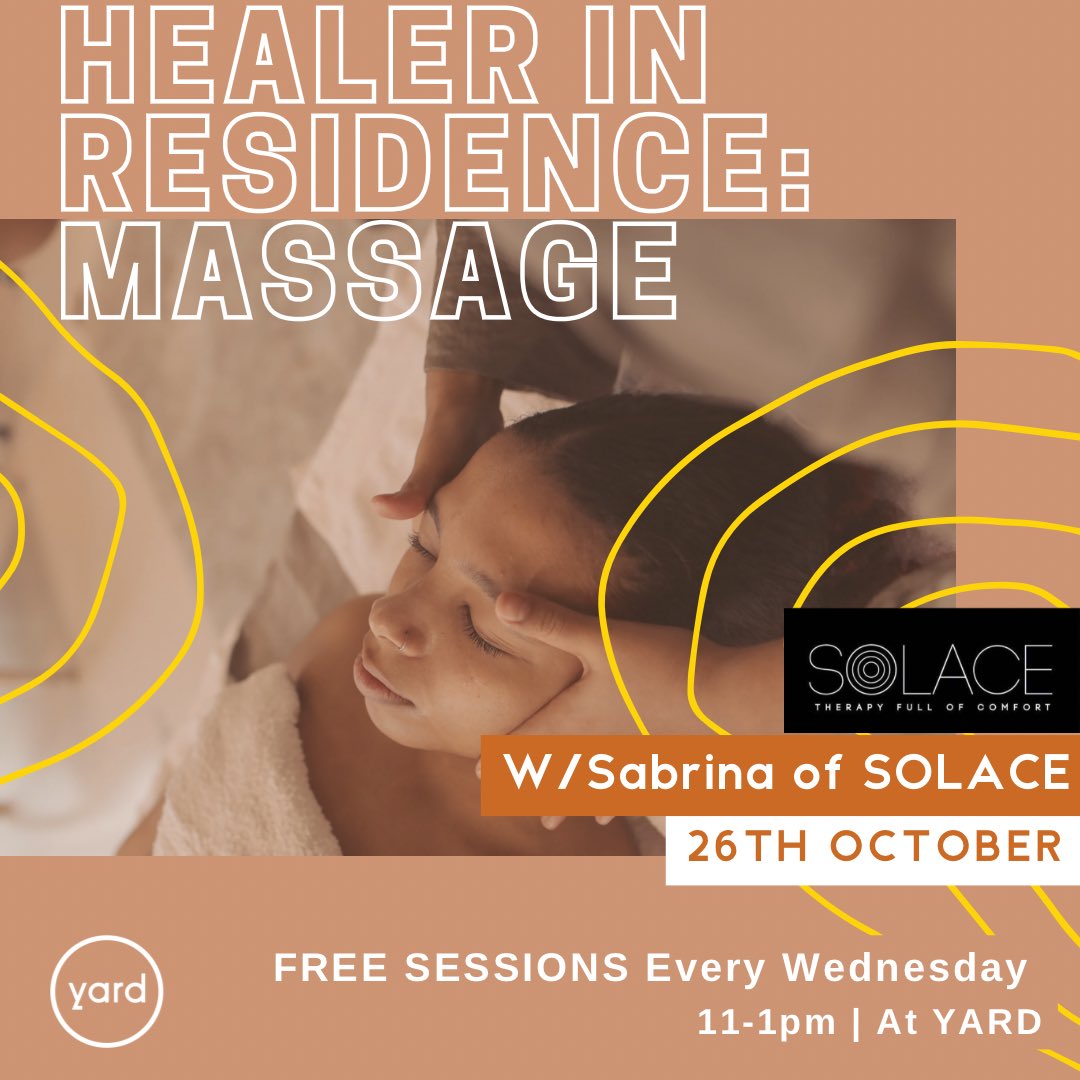 yardarthouse's tweet photo. IT’S A FULL #FREEYARD 🙌🏾! This week we’ve got a TRIPLE Artist Kitchen 🎨, collective manifesto making at YARD Talks🖋(thanks @paulavarjack 💚), massages by Solace at Healer In Residence, some of Chaes soup 🥣 , some Reasoning 🤔 AND… 😲 https://t.co/fEQtXrGbEZ
