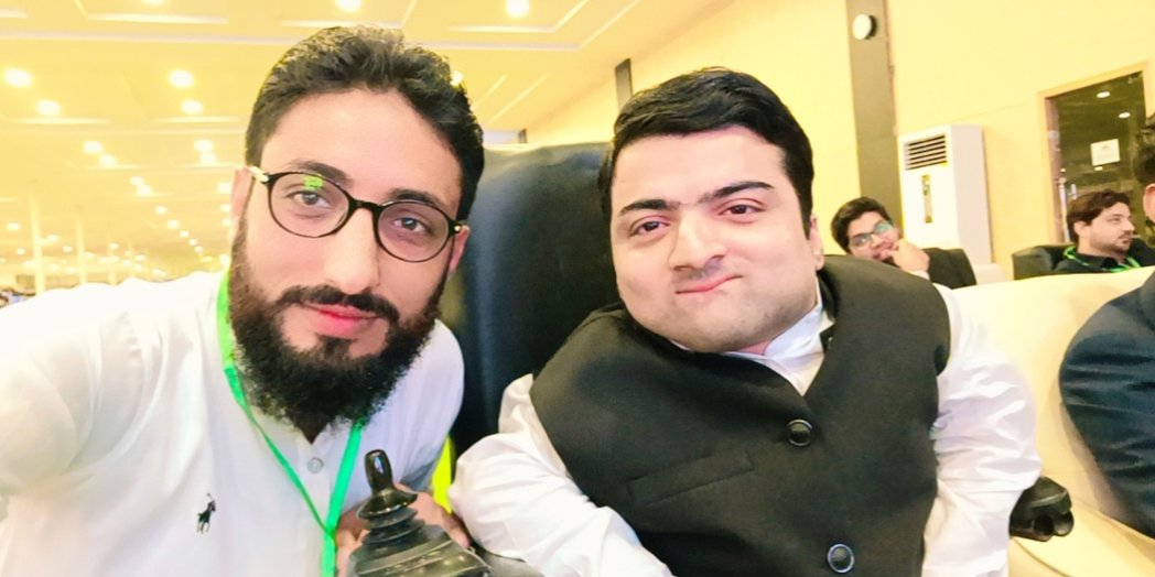 With legend, extraordinary man Rana Mudassir #cpc22 #connectedpakistan