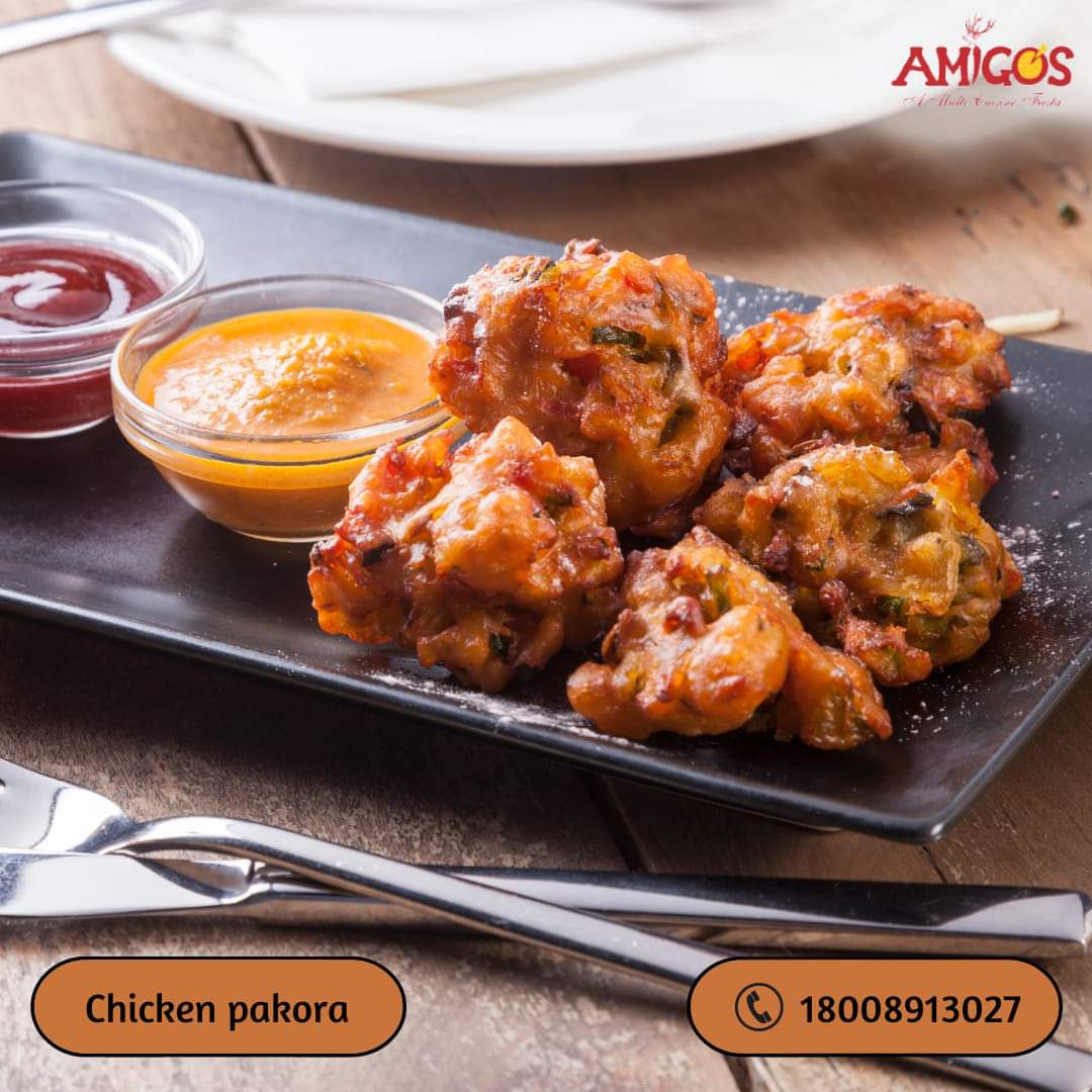AmigosFoods's tweet photo. Chicken pakora from the kitchen of Amigos Hazratbal !
#chickenpakora #foodie #foodgram #foodgasm #foodphotography #foodposts #foodporn #bestfoodintown #bestfoodinkashmir #bestrestaurants #amigoshazratbal https://t.co/Un4Sky5LvF