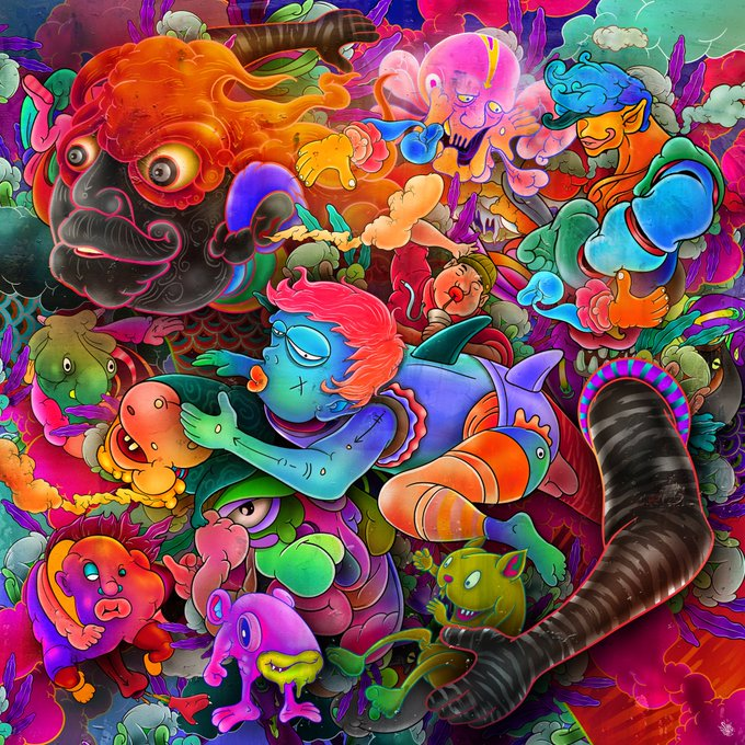 bobbyUnion1's tweet image. 🚨AUCTION @formfunction 🚨 "HUMAN SURREALISM" 33 Saturday 9.30 PM .EST "Under the Shadows" #29 Reserve price: 4 SOL Duration: 24 Hours Link: formfunction.xyz/@singpentinkha… #solanaNFTs #solana