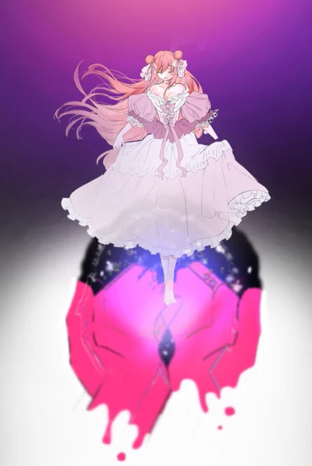 さとちゃん! #あなたのぴんく色の作品を見せてください 