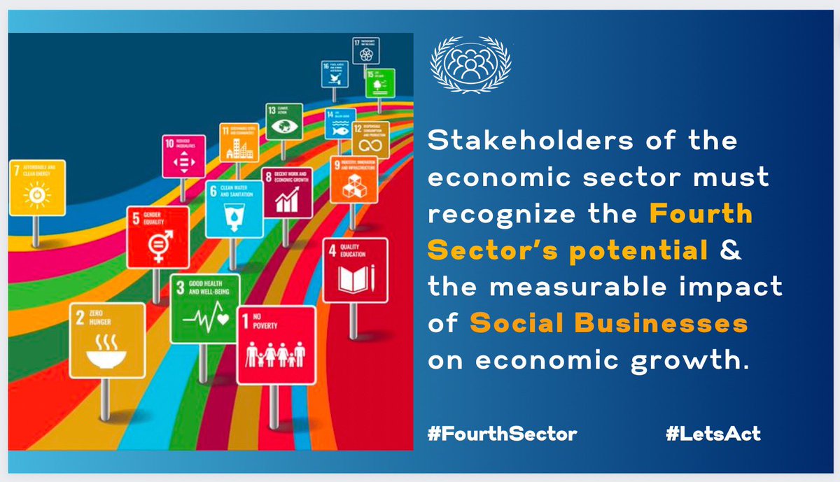 World_Chamber's tweet photo. It is now the need of the hour to begin thinking about an economic sector separate from the three-sector view.
Methods to measure the #FourthSector must be developed as it becomes ingrained in the economies, leading to changes in the distribution of incomes and wealth.
#LetsAct https://t.co/wqWuDd0t9z