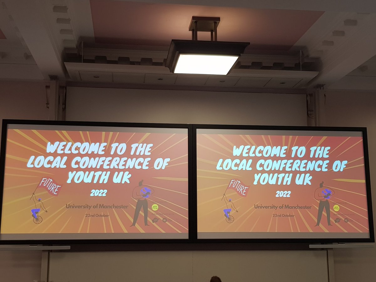 andr3wsp8's tweet photo. Today, we're at the UK's 2022 Local Conference of Youth (LCOY).
This UN-endorsed, youth-led event will see young people from across the UK create our Youth Statement on Climate Change, that will be merged with other statements & shown to lead negotiators ahead of COP27.
#LCOY22 https://t.co/Egfj3vrwre
