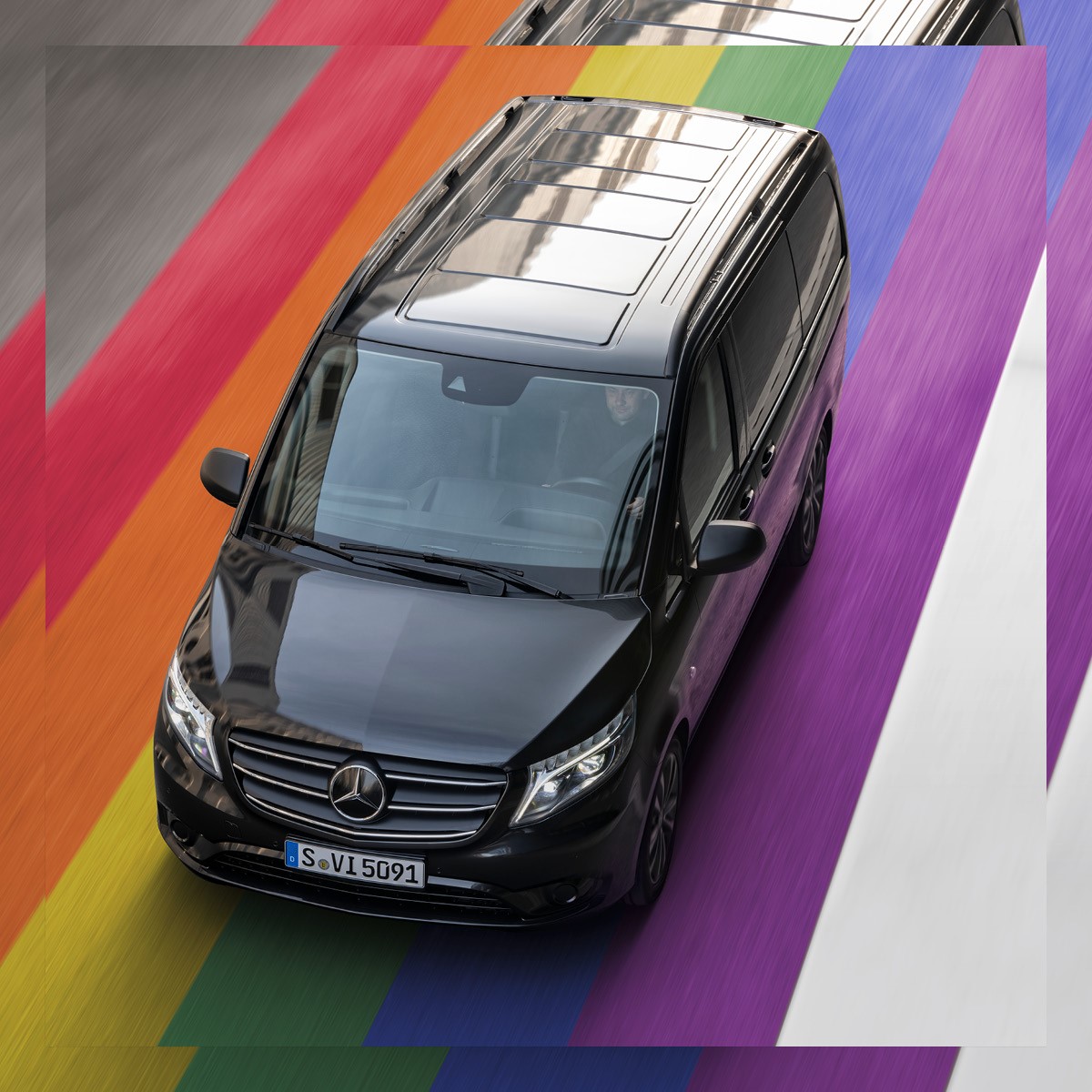 By your side on the road you choose.​ #Pride #PrideMonth #Diversity #Inclusion #MercedesBenzPride #MercedesBenz