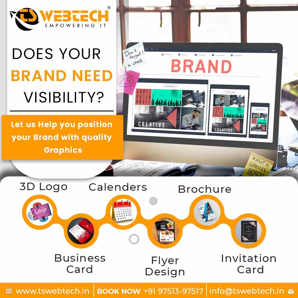 ts_webtech's tweet image. Highlight your Brand with qualitative Graphics and Designs. 

#tswebtech #branding #logodesigns #Flyers #Brochure #businesscards #brandidentity #india
