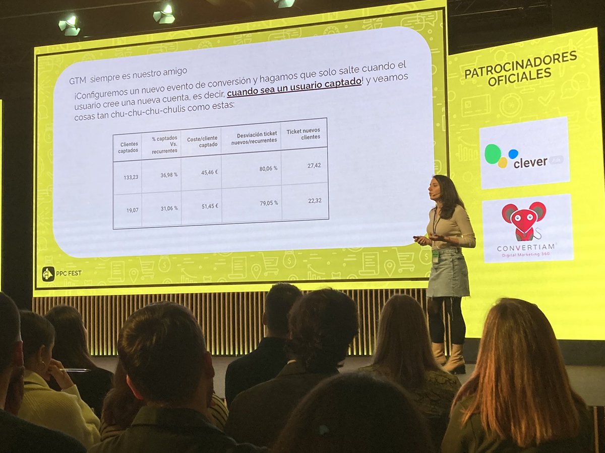 martafdzgar's tweet photo. Aprendiendo que #GoogleTagManager es nuestro amigo con Blanca Lopez de CRACKPPC en #PPCFest @ppccast https://t.co/BGmZkzAwPF