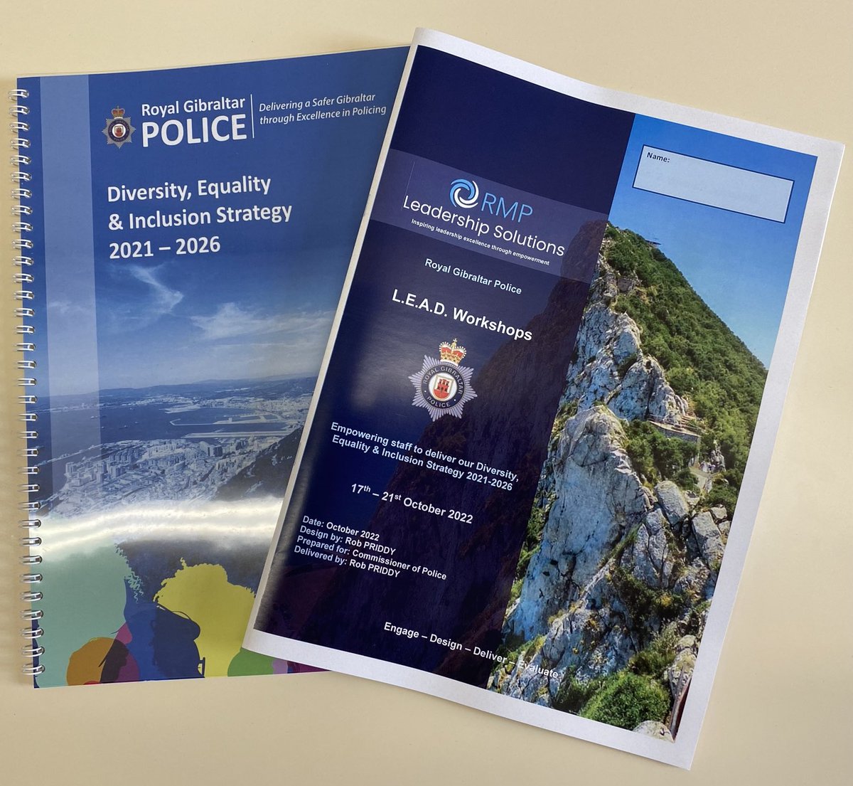 Invited 2yrs ago by ⁦<a href="/CoPRUllger/">Richard Ullger</a>⁩ to design/deliver a Leadership Programme for ⁦<a href="/RGPolice/">Royal Gibraltar Police</a>⁩. Just completed my 7th visit delivering DE&amp;I for 90 plus leaders, aspiring leaders and DE&amp;I champions. Thank you ⁦<a href="/RGPolice/">Royal Gibraltar Police</a>⁩ for your commitment &amp; friendship 👮🏽‍♂️👍🏽#journey