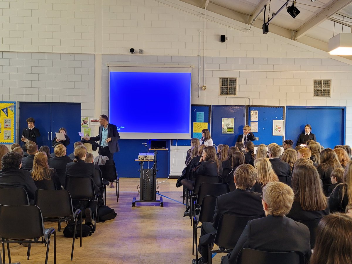 BCSchool1's tweet photo. Yesterday saw us welcome author @AnthonyKessel7 to bring his teenage detective stories about Edie Marble to life at @BCSchool1 for Year 8! Gripping crime drama and fantastic psychological well-being messages… thank you Anthony! #reading #books https://t.co/tNEhwLpBZG