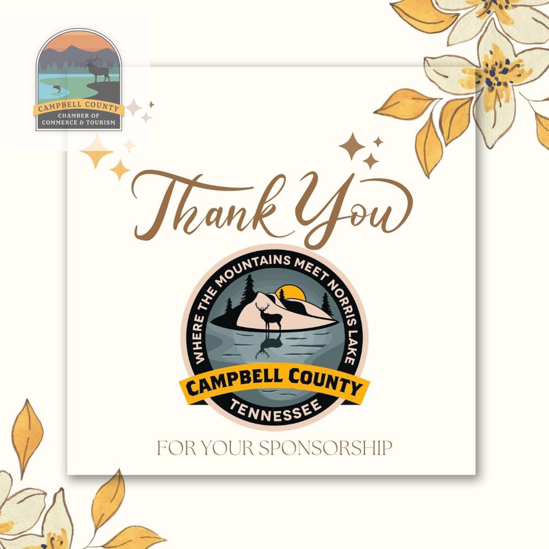 CCChamberTN's tweet photo. THANK YOU Campbell County Mayor Jack Lynch and the Campbell County, TN Mayor's Office  for being a Table Sponsor and supporting the Campbell County Chamber of Commerce and Tourism-37th Annual Pig Roast &amp; Auction!
We appreciate your support very much!! https://t.co/R24oZLkNiu