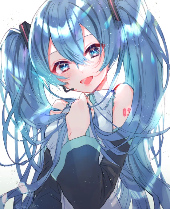 別垢にあげてたミクさん 