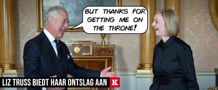 Liz Truss biedt haar ontslag aan