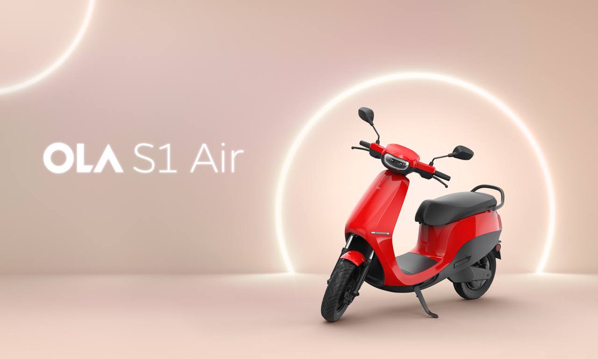 OLA Launches all new S1 Air with best in class features and performance, for a special introductory price of INR 79,999