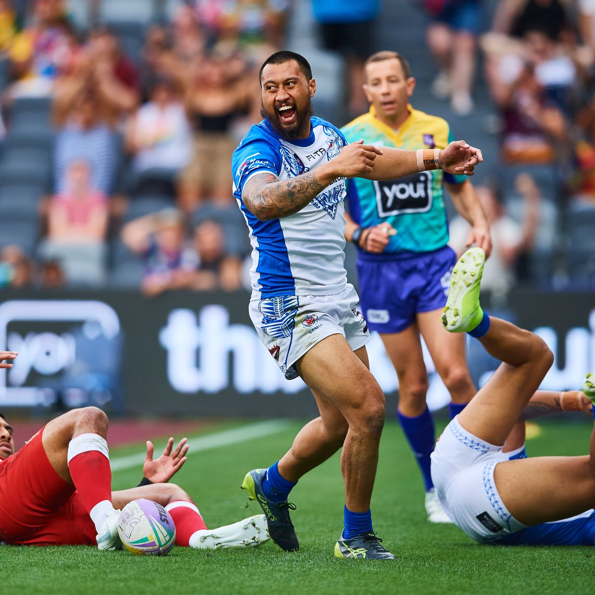 hullfcofficial's tweet photo. 🇼🇸 Ligi Sao has been named in the @RLSamoa squad to face Greece at Doncaster's Eco-Power Stadium on Sunday (5.00pm) in their #RLWC Group A clash! 🙌

⚫⚪ #COYH | #SAMGRE | @BBCSport https://t.co/rofaqB8Y3c