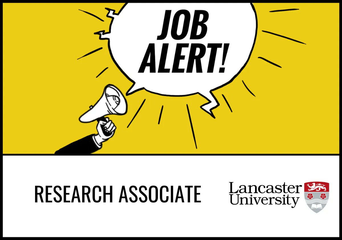 📢 JOB ALERT: Research Associate

Application closes TOMORROW for a fantastic opportunity to join <a href="/LancasterUni/">Lancaster University</a> as a full-time Research Associate to work on a project titled ‘Bias in Computational Social Science’
hr-jobs.lancs.ac.uk/Vacancy.aspx?i… #JobSearch #AcademicTwitter