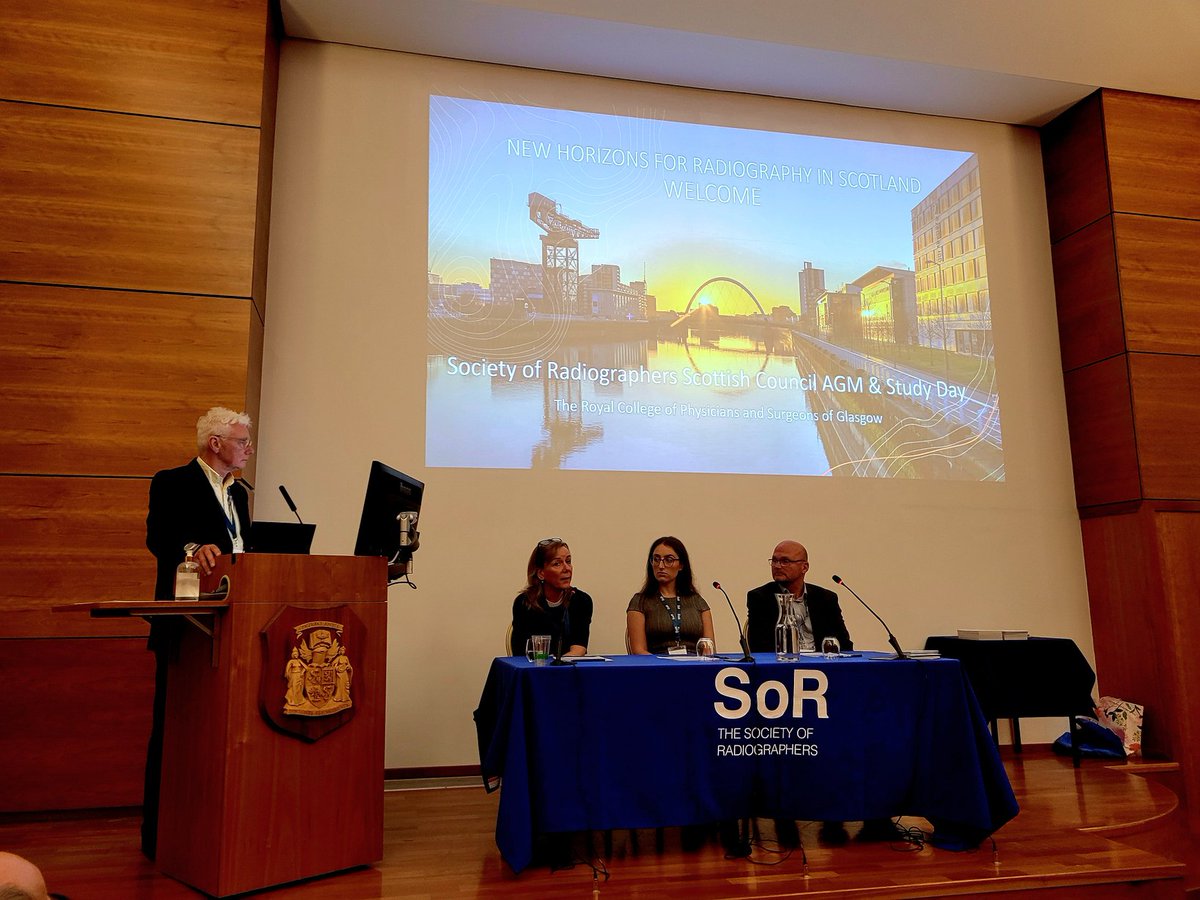 Passionate discussion re. planning for, retaining, motivating the Radiographer workforce ... Rads are still undervalued (*add other "under-") by Radiology(ists?) 15 yrs ago I set up the 1st Scottish PG CT Head Reporting for Radiographers ... (tumbleweed) 😭😫 <a href="/SCoRScotland/">SCoR Scotland Members</a> #AGM22