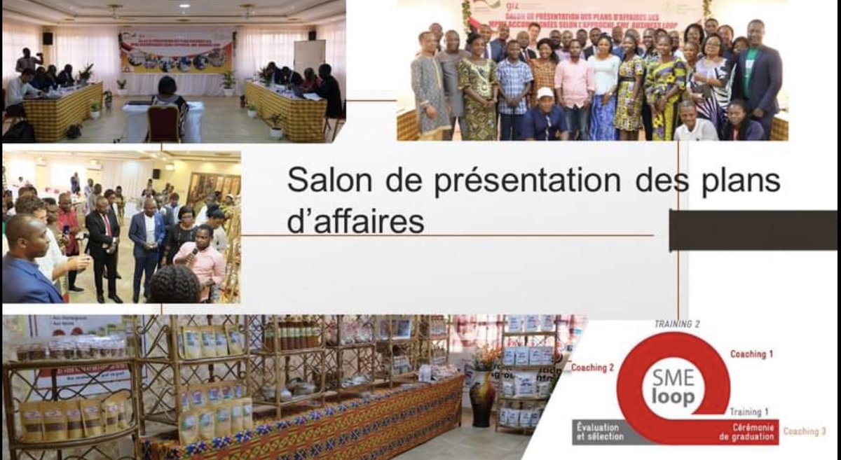 L'accès au financement est essentiel pour le succès &amp; la durabilité des petites-moyennes entreprises (PME). 13 des 20 participants de la région de Maritime #Togo ont eu l'occasion de présenter leur plan d'affaires à 9 institutions financières. Prêt pour les affaires? #GIZ #ProCIV