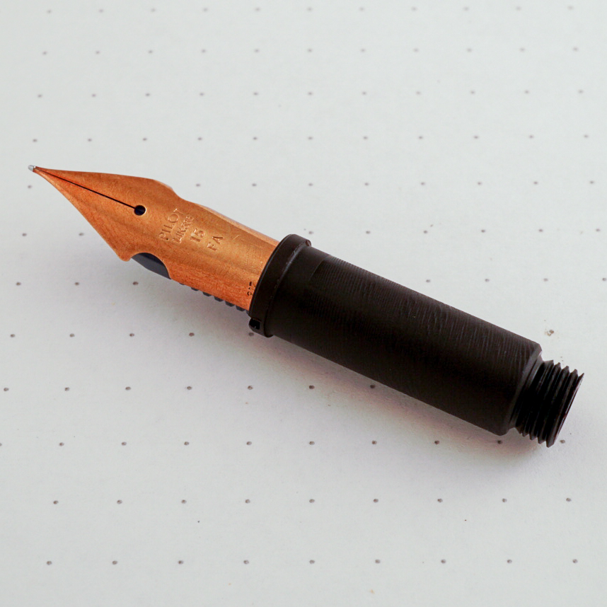 flexiblenib's tweet photo. Three new products released, B8P30E (non-converter) and B8P30EC (Pilot converter) for Pilot size 30 nib and feed, and P743EX Pilot 743 size 15 nib and feed in PenBBS housing. https://t.co/IsUxkFMAY2