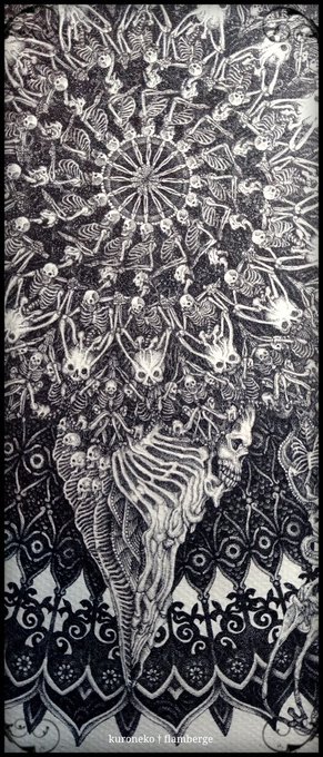 私は、ただ自由気ままに描きたいだけ。○○の世界を目指せとか有名になれとかは正直あまり興味がなく。いつぞやお前には画家としての誇りも矜持も無いのか?売る努力をしろ!という怒号も浴びたけど。絵の中くらい自由でいたい。 