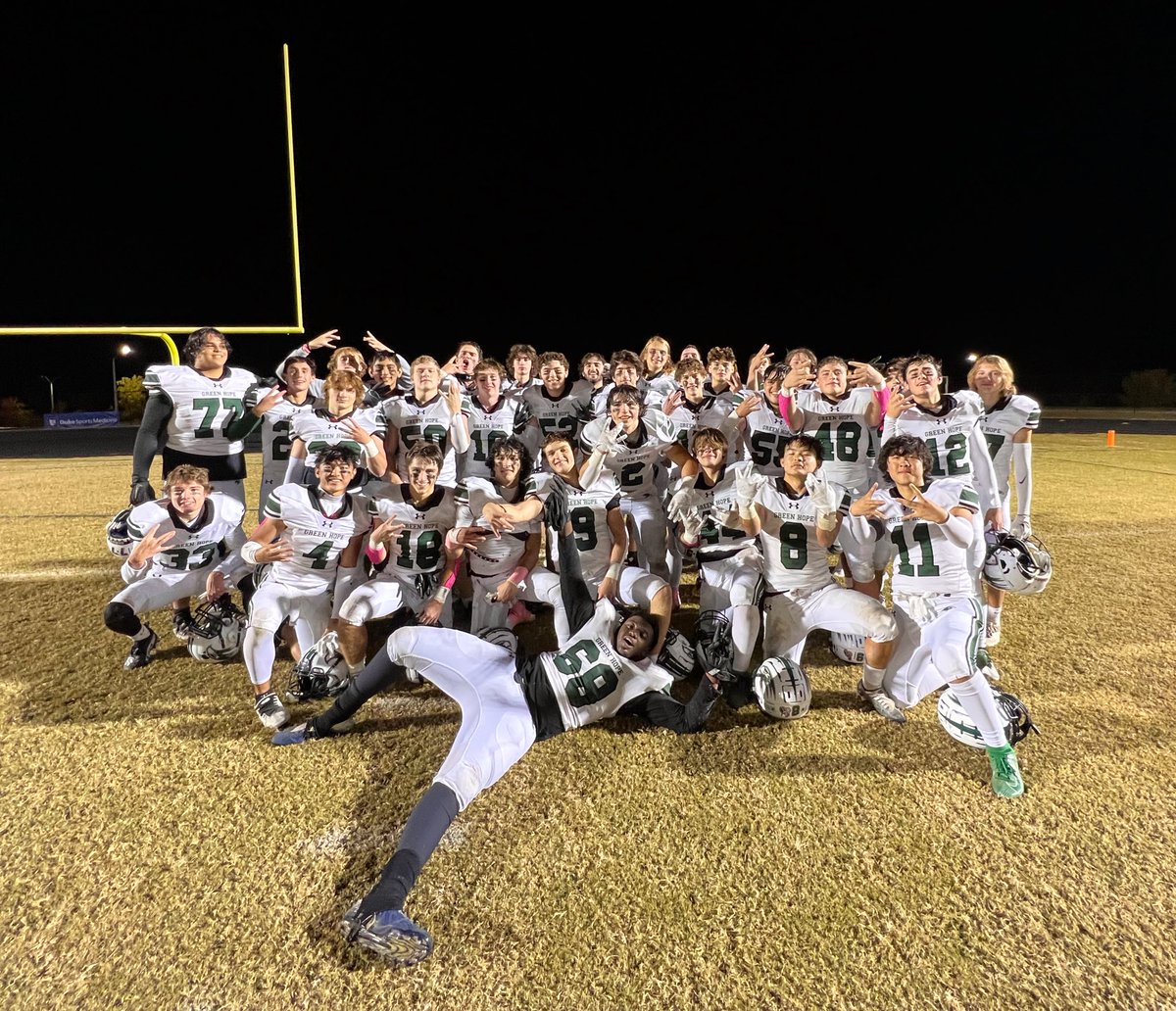 greenhopeatc's tweet photo. Providing medical coverage for Green Hope Athletics last night was a true pleasure! Men’s soccer ⚽️ defeated Cary and Varsity Football 🏈 beat Green Level for their first conference win of the season! #ProudATC #GHopeWins https://t.co/Xys77Y55D2