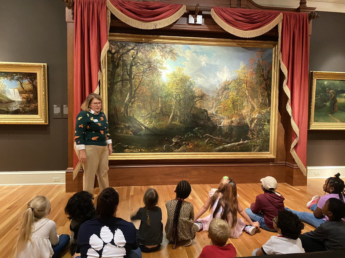 KerleyCues's tweet photo. SAPLINGS field trip @ChryslerMuseum with POV! https://t.co/TyNE544S3d