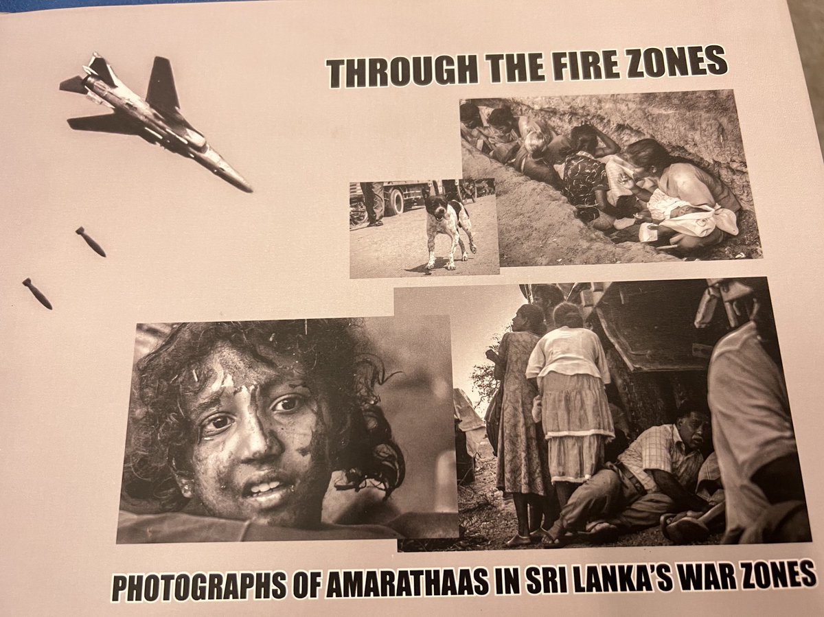 An amazing collection of #srilanka 2009 war photographs taken by Amarathaas - mulliviakkal survivor &amp; being launched today in London. Can bookshops in #lka sell this?