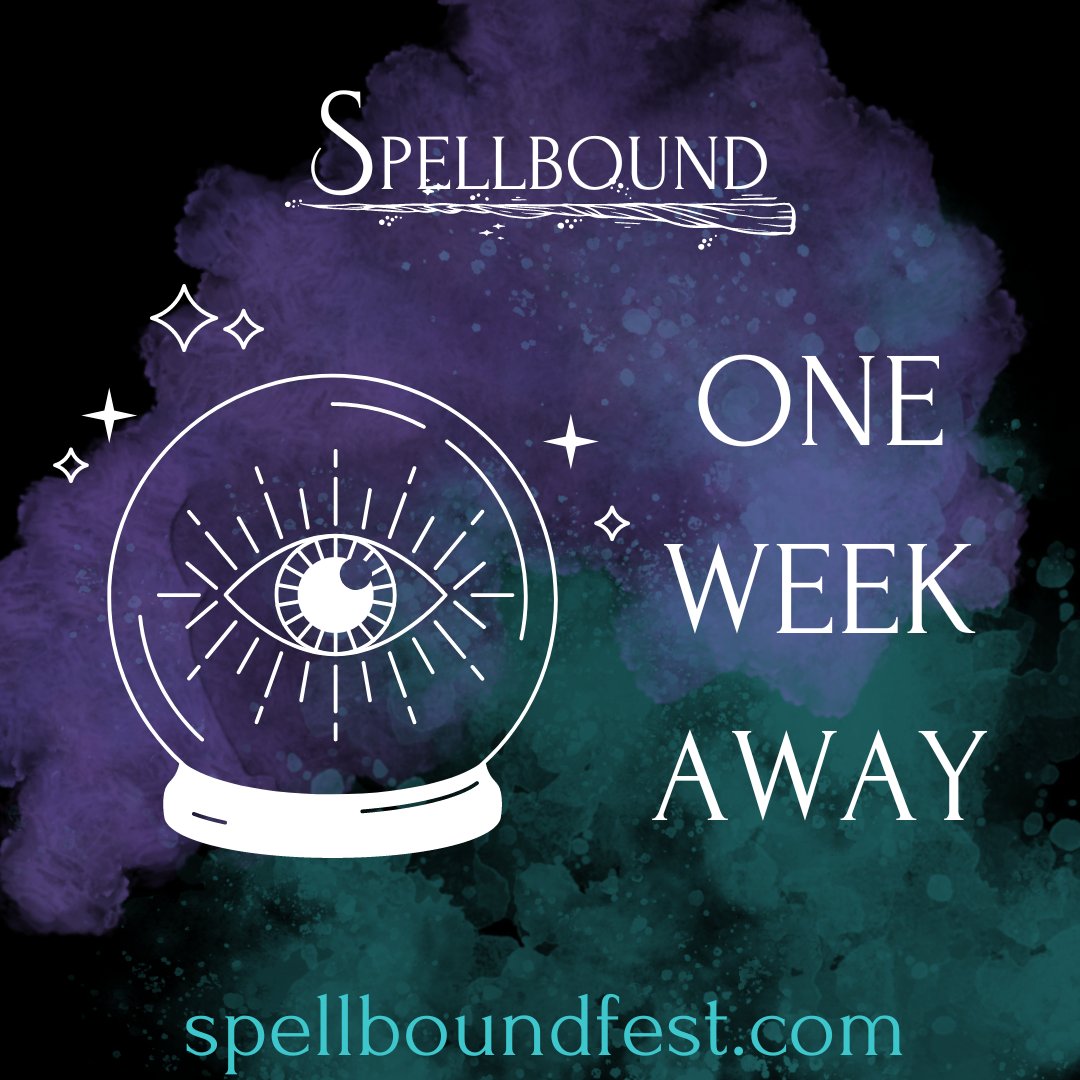 We see a good time in your future... 🔮 Spellbound is just one week away! Get your tickets before it's too late at spellboundfest.com. SAVE and buy tickets online!

#spellboundfest #spellboundfestival #halloween #witchy #witches #halloweenmarket #livemusic