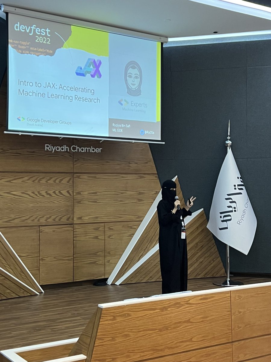 GCDCSaudi's tweet photo. يحدث الآن 👌🏻

��هرجان المطورين في الرياض 🎉 

#DevFestSaudi https://t.co/8zeQ4SKBK9