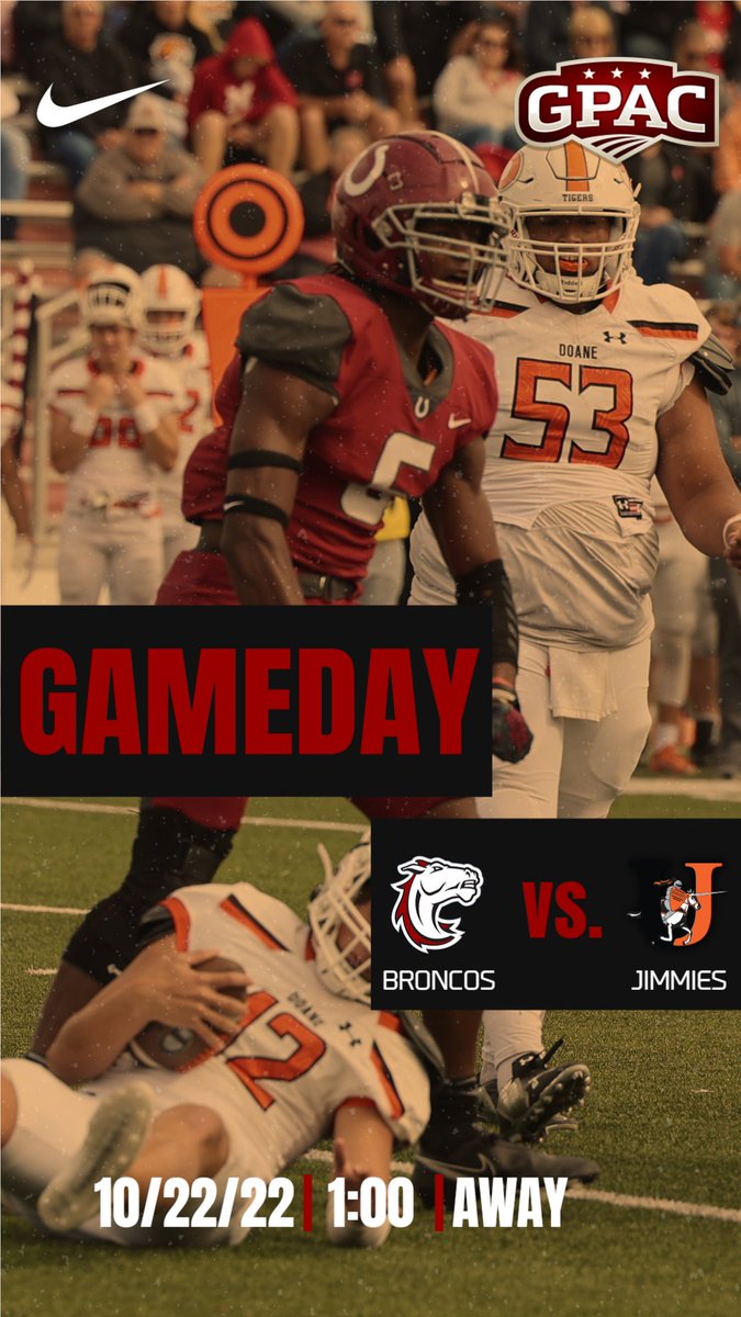 FB: It's Game Day for @HCBroncoFball as the Broncos hit the road to take on Jamestown. Follow all the action live - portal.stretchinternet.com/jamestown/
