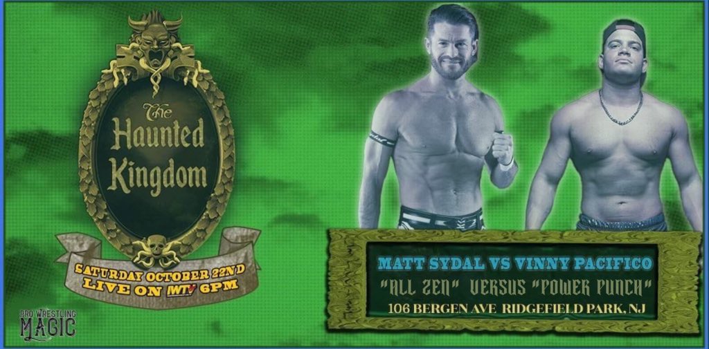 Tonight it goes down. @WrestlingMagic @MattSydal