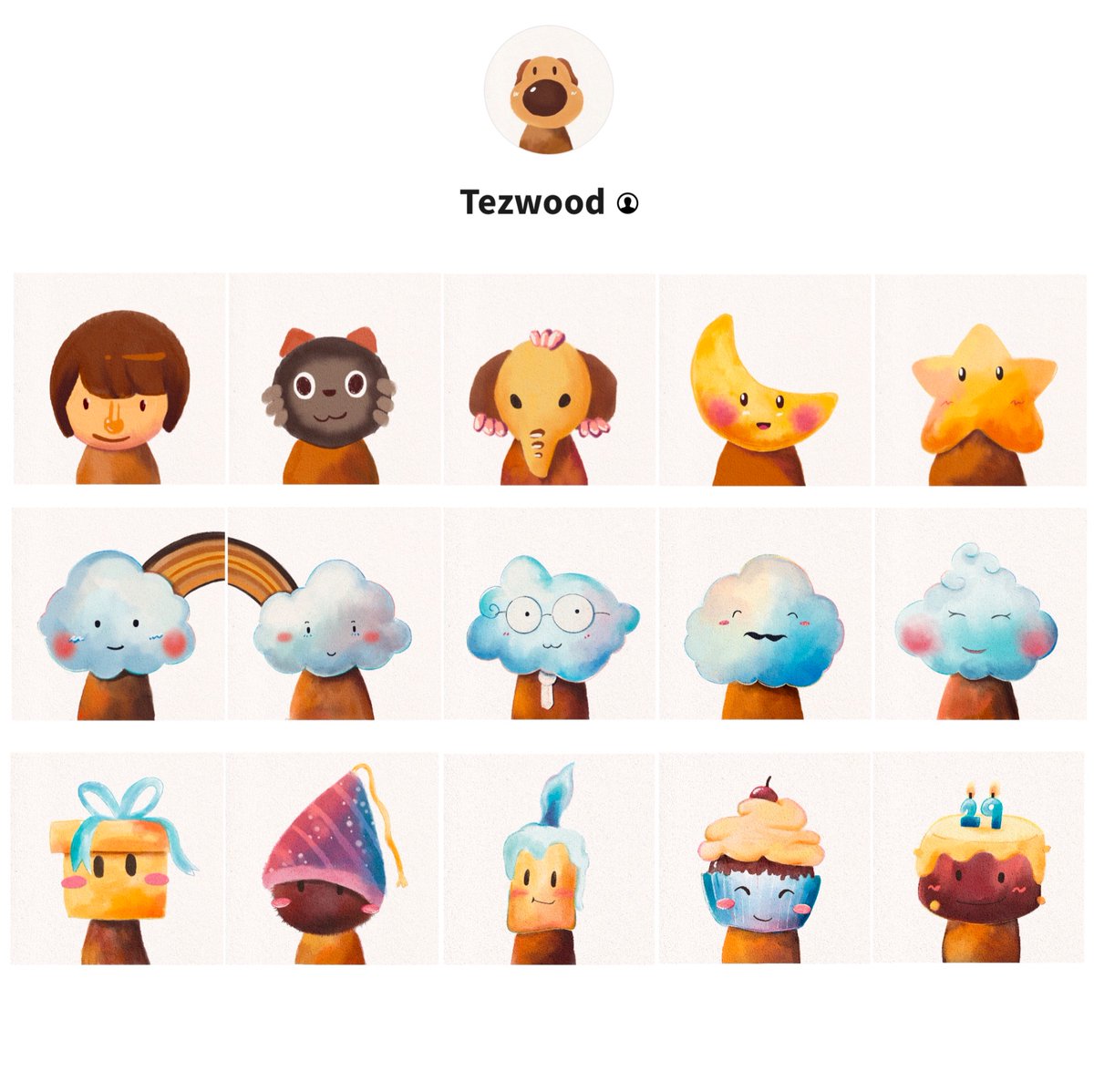 "TezWood"
1/1 hand drawing PFP inspired by wood craving🪵
objkt.com/collection/KT1…

Updated #TezWoodNFT
All of them already sold out ✨
But Some of them be listed for secondary 

#NFT #pfp #tezos #tezosart #objkt #Watercolor #wood #handdrawn #NFTThaicommunity #NFTthai