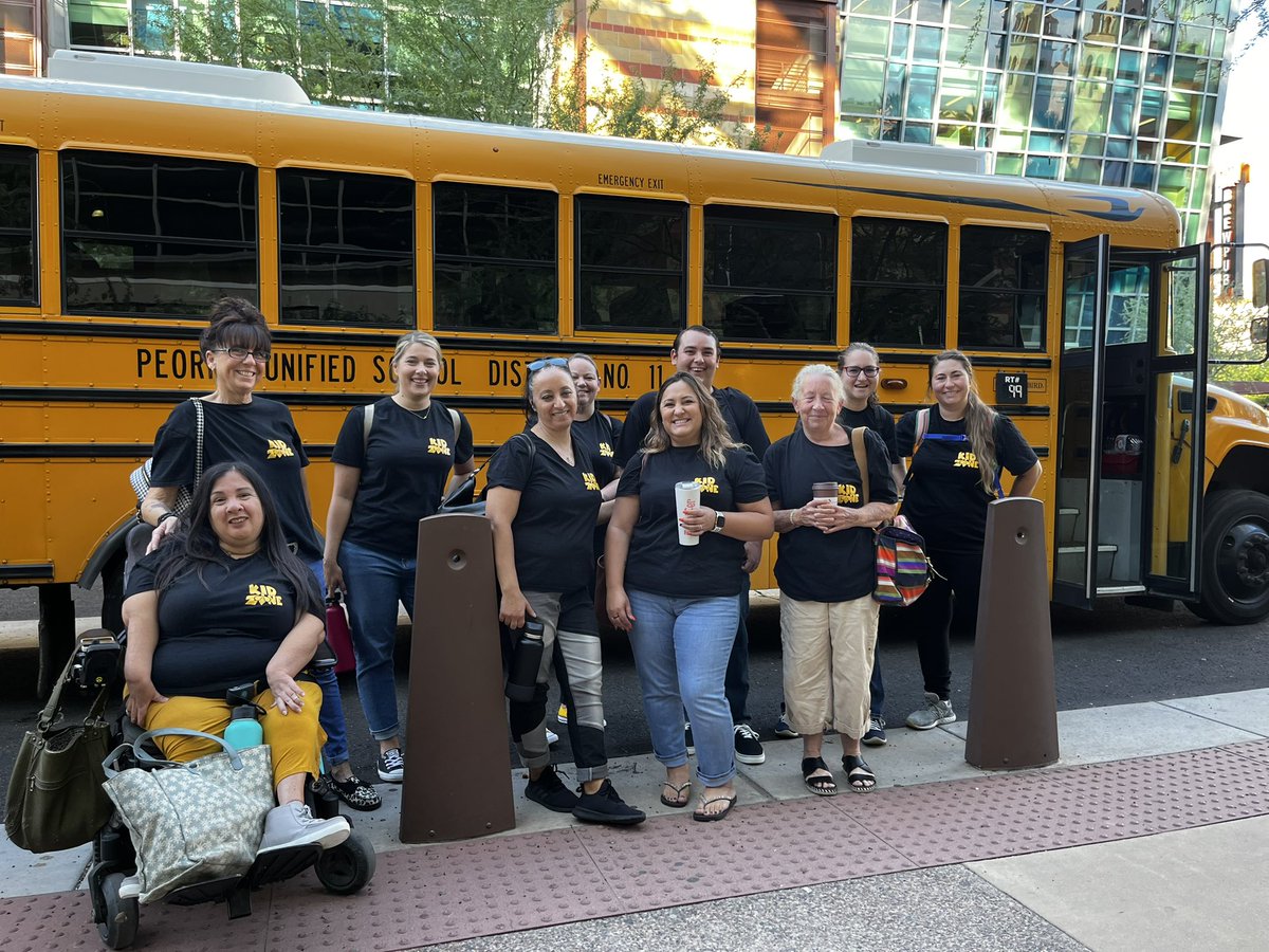 KidZoneAZ's tweet photo. The Peoria Unified KidZone team has arrived at the annual AzCase conference!! https://t.co/YCcBonmJhA