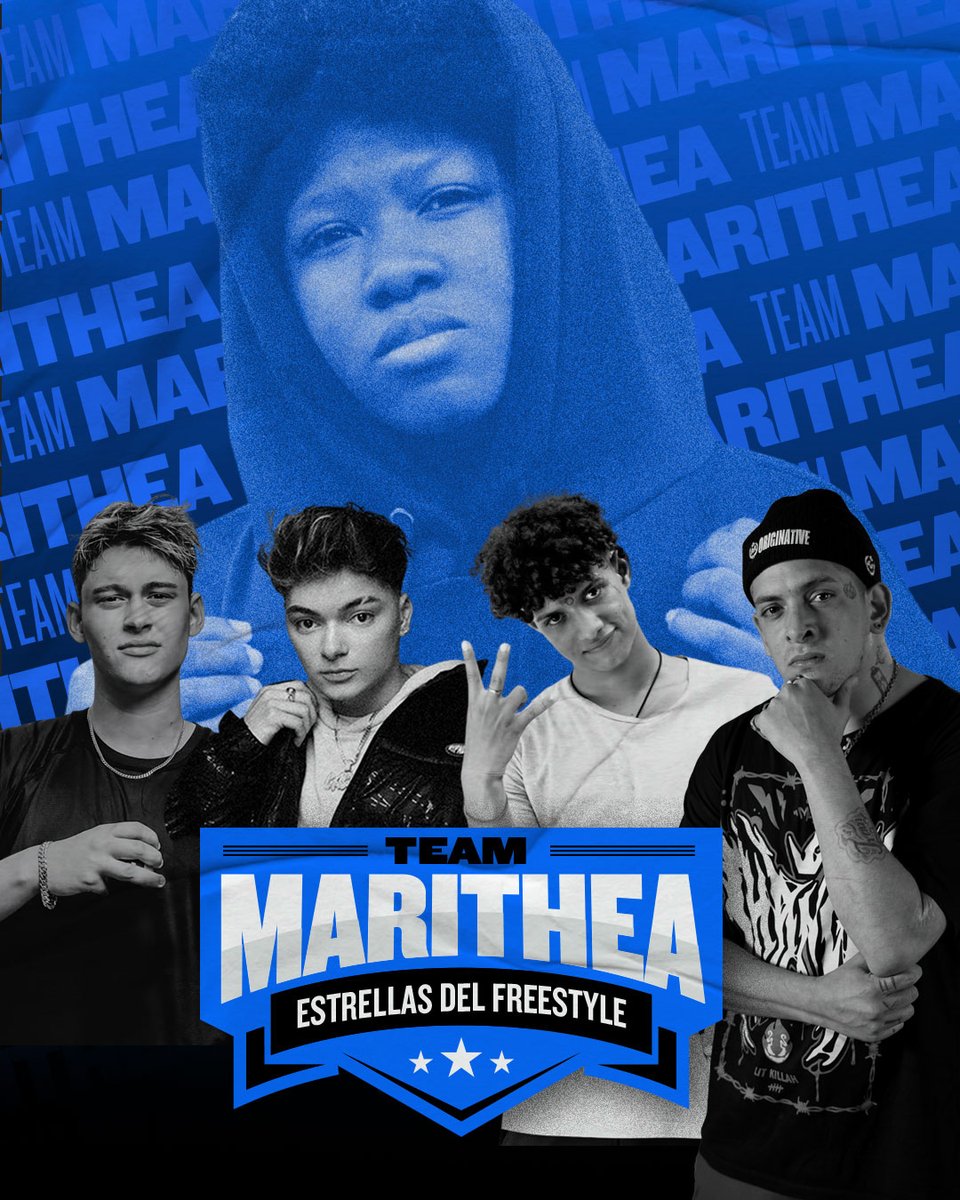 EstrellasFree's tweet photo. Team Marithea completo 🔥

¿Listos para vivir las mejores rimas desde la capital del Freestyle?

📅19 de noviembre 
⏰6 PM
🏟Arena Cañaveralejo, Cali
🔴Meet&amp;Great disponible en ColBoletos o el link de la bio 

#EstrellasDelFree #EDF #Marithea #Cacha #Klan #ExodoLirical #Reverse https://t.co/0bZt6usfnw