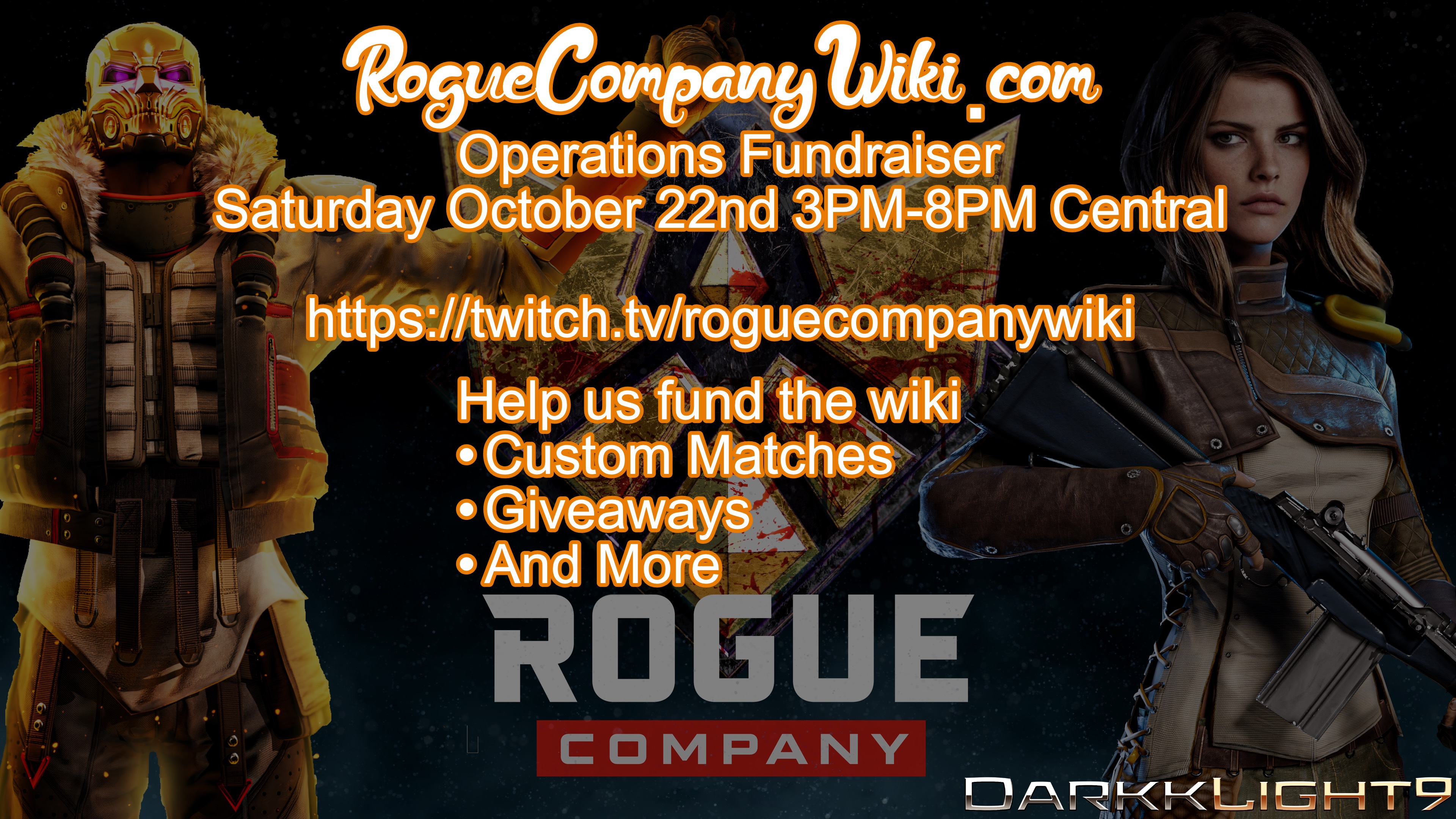 Rogue Company Wiki on Twitter "We are 4 hours away from show time