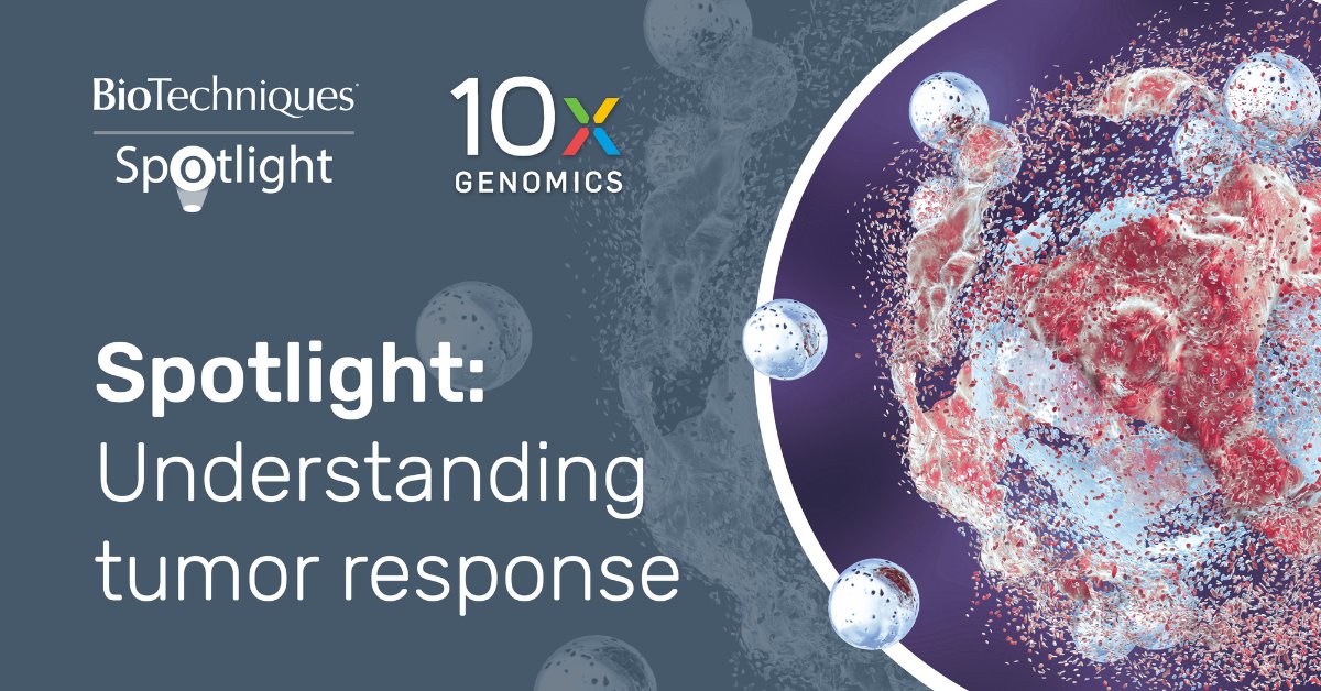 Explore the latest developments in the study of #cancer that will ultimately help better understanding the #tumor response to therapeutics in our Spotlight with @10xGenomics. Find out more >>> bit.ly/3dJ9505