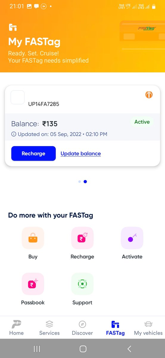 CHOUDHARYSUDHAK's tweet photo. Do you know worst PARK+ Fastag service in india? After 6 months it's not working properly &amp; his customer support is not able to resolve the problem instead of saying service issues going on. So, It should be boycott by public. He is appreciate cash payment on toll. Recharge frau https://t.co/3yjZ1rseW0