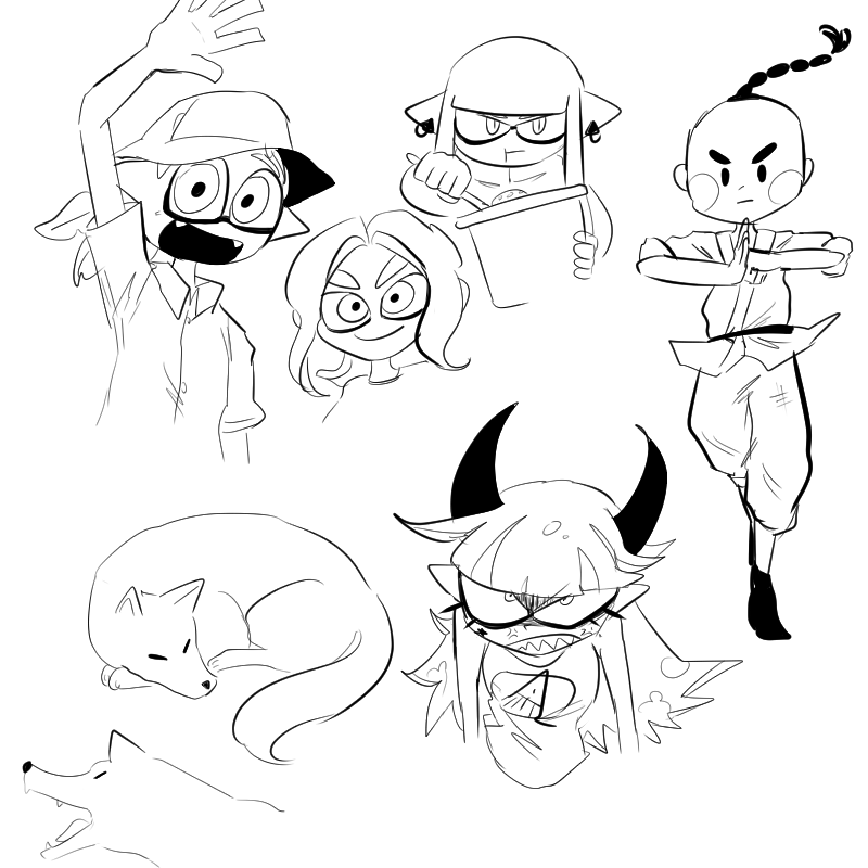 デジタル落書き 