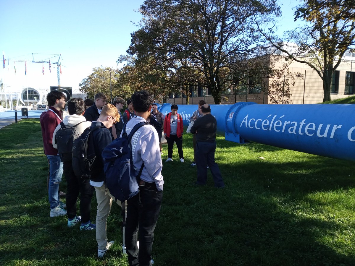 Many thanks to Alex who works on the CMS <a href="/CERN/">CERN</a>. Excellent guide for our tour this afternoon. Both knowledgeable and inspiring.
#DistinctlyDeanClose #DeanCloseTrips #DeanCloseSixthForm #DeanClosePhysics #DeanCloseFlourishing
