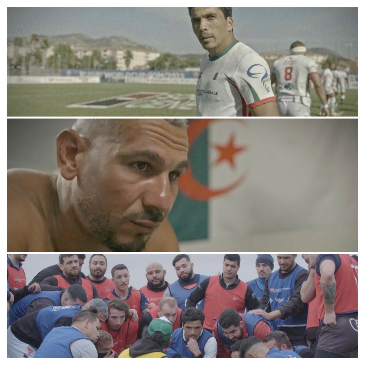 Suite du périple du XV d’Algérie dans sa qualif pour la coupe du monde de rugby, c’est dans @InterieurSport ce soir à 23h15 après le CRC @CanalplusRugby sur @canalplus « Le coeur D’Z hommes » par @GaspardAugendre #rugby #Algerie #DZ