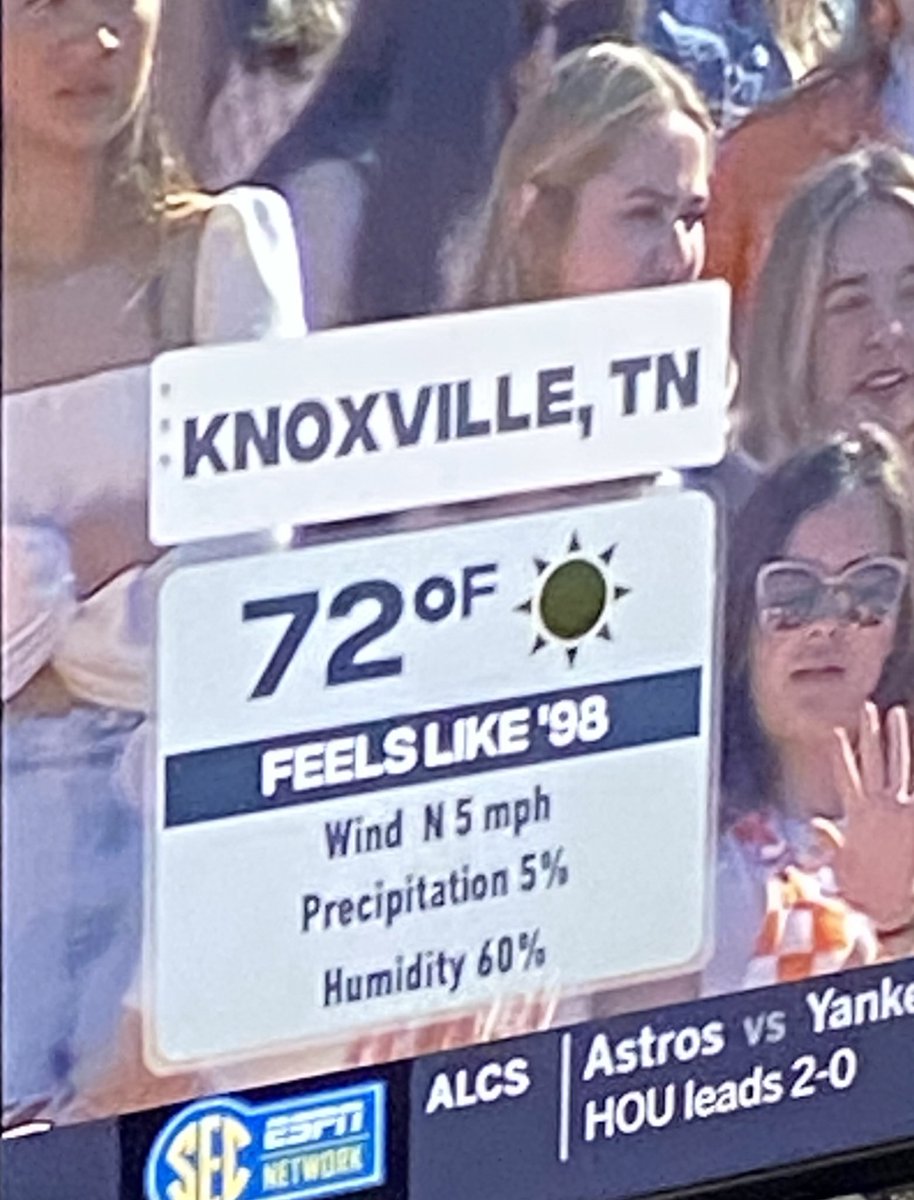 MichaelWBratton's tweet image. Look at that SEC Network caption