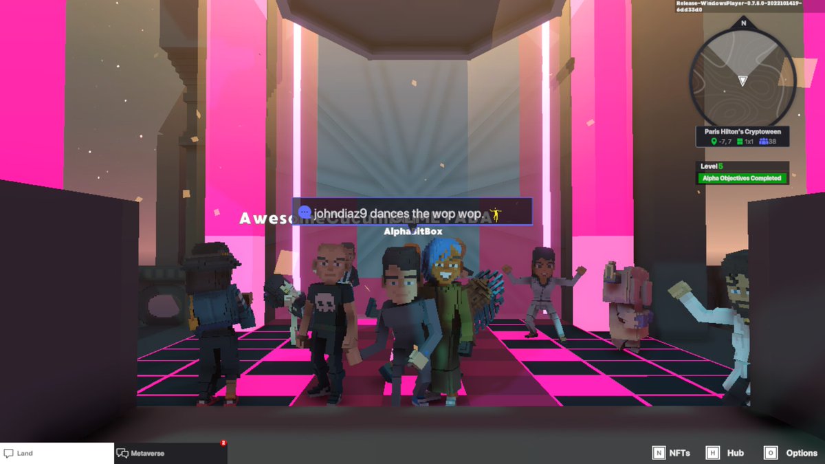 KelCag's tweet photo. @TheSandboxGame I just participated in the Paris Hilton  #Cryptoween Event. Dancing in the Clock Tower check out my screenshot below!
🎃👇 https://t.co/iE3f82wH67