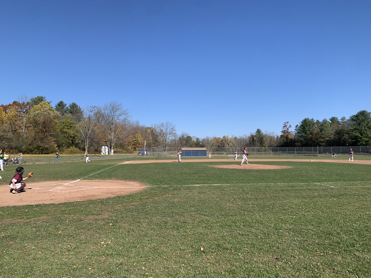 ColgateBaseball's tweet image. Beautiful day in Cazenovia, Ryan Krill on the mound, what more could you ask for?