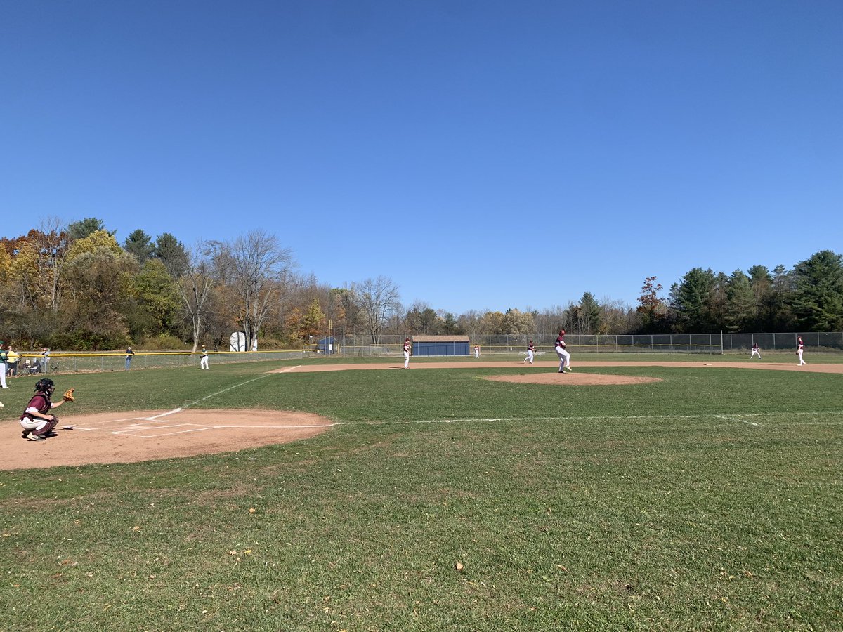 ColgateBaseball's tweet image. Beautiful day in Cazenovia, Ryan Krill on the mound, what more could you ask for?