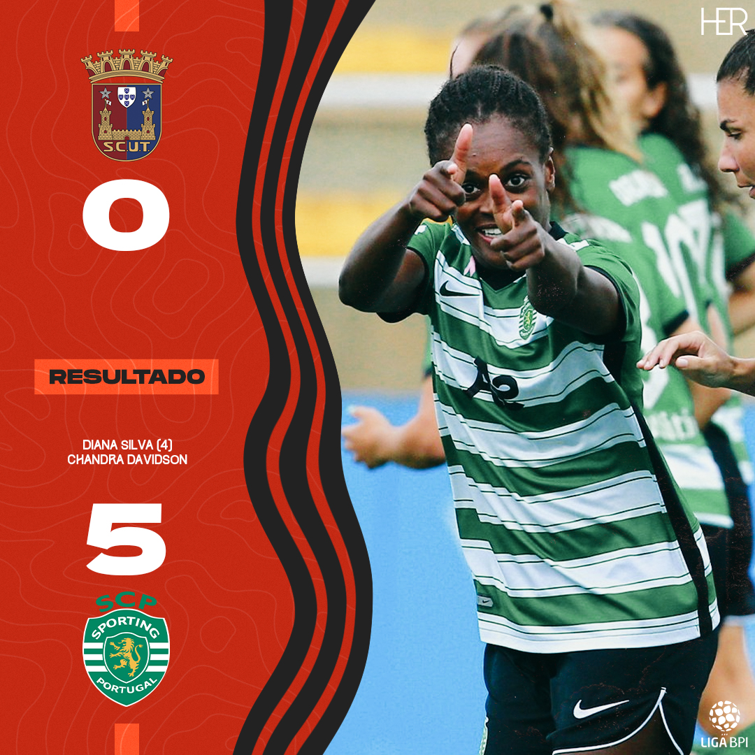 𝗠𝗘𝗟𝗛𝗢𝗥 𝗤𝗨𝗘 𝗨𝗠𝗔 𝗗𝗜𝗔𝗡𝗔? 𝗤𝗨𝗔𝗧𝗥𝗢. 🙌

Com poker de Diana Silva, o <a href="/FutFemSCP/">Sporting CP Futebol Feminino</a> triunfou na visita a Torres Vedras.

📸 FPF