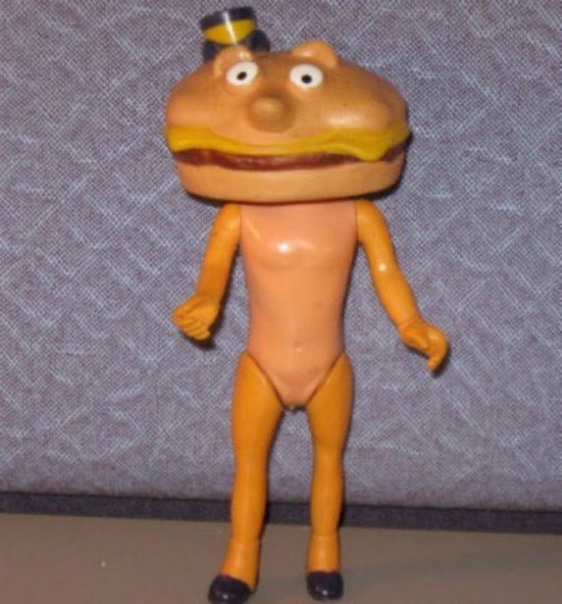 After Grimace’s wife’s repeated assurances that her husband was “out of town for the weekend,” the sound of keys in the door was quite a jolt for Mayor McCheese.