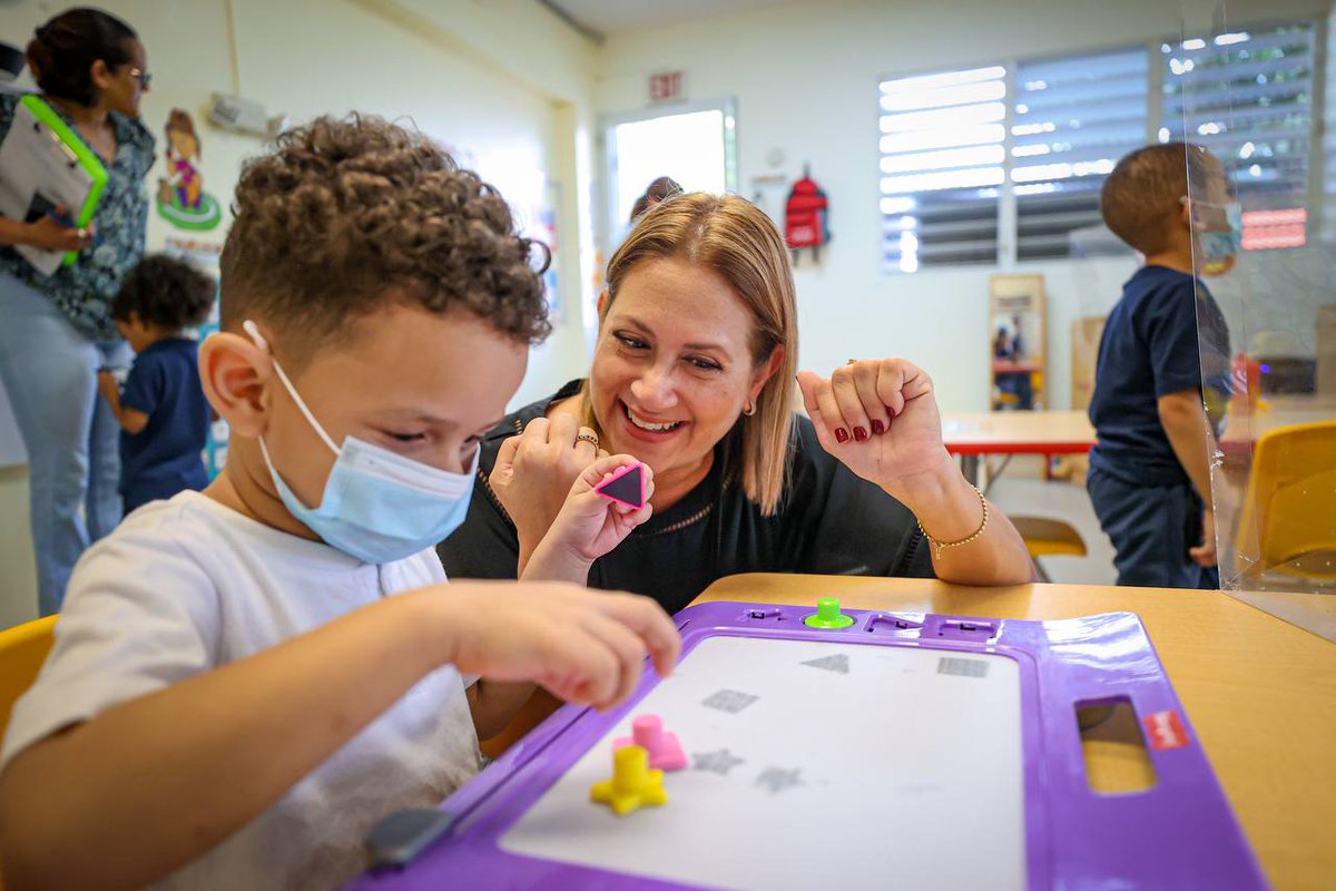 mgonzalezsj's tweet photo. Nuestros pequeños reciben un cuidado y atención de primera en nuestros centros Head Start. Visité el Muñoz Rivera, Buen Consejo y Venezuela para compartir con el equipo y ver la calidad de trabajo con que se atienden a los niños y niñas. #SanJuan 💛 https://t.co/yAVykkkwJh