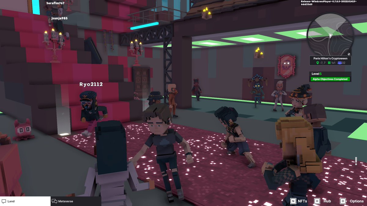olofkos's tweet photo. @TheSandboxGame I just participated in the Paris Hilton  #Cryptoween Event. Dancing in the Clock Tower check out my screenshot below!
🎃👇 https://t.co/tr59L1Ibbn