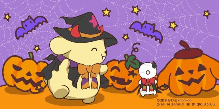piinkimi_'s tweet photo. halloween with sanrio https://t.co/4nQSmmd9ff