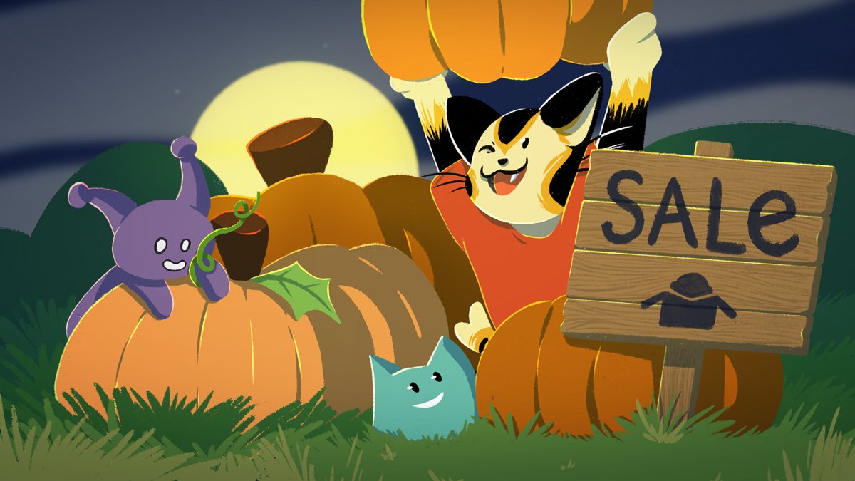 jackboxgames's tweet photo. No tricks here, only treats (in the form of hilariously fun party games).

Get up to 50% off select party game titles for Amazon Fire TV before Halloween!

See all deals 🔗 https://t.co/BdxYH6Bk3T https://t.co/yJ7wjfeAfe
